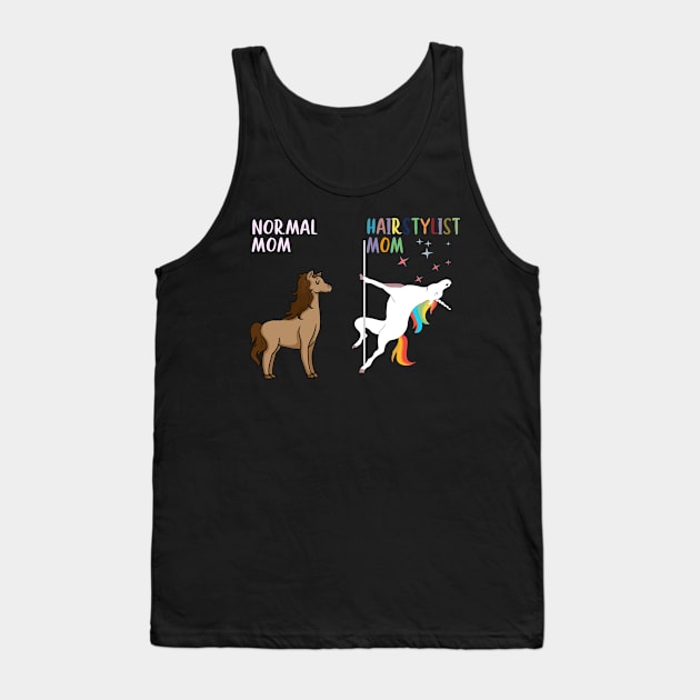 Hairstylist Mom Unicorn Tank Top by gotravele store